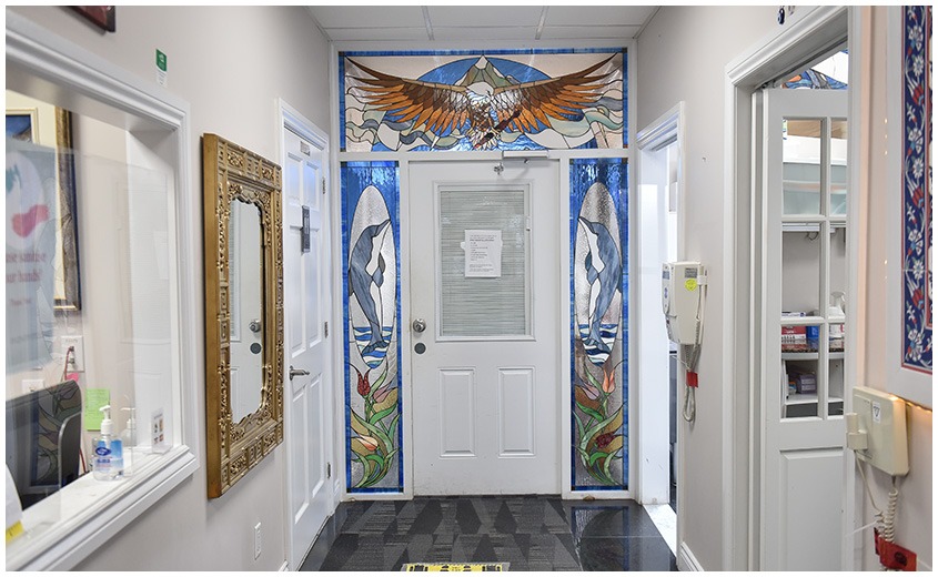 Warm and Welcoming Reception Area | Dolphin Dental | East York Dentist